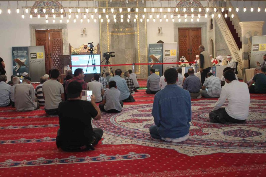 Konya’da 8. Uluslararası Hafızlık Ve Kur’an-ı Kerim’i Güzel Okuma Yarışması Başladı