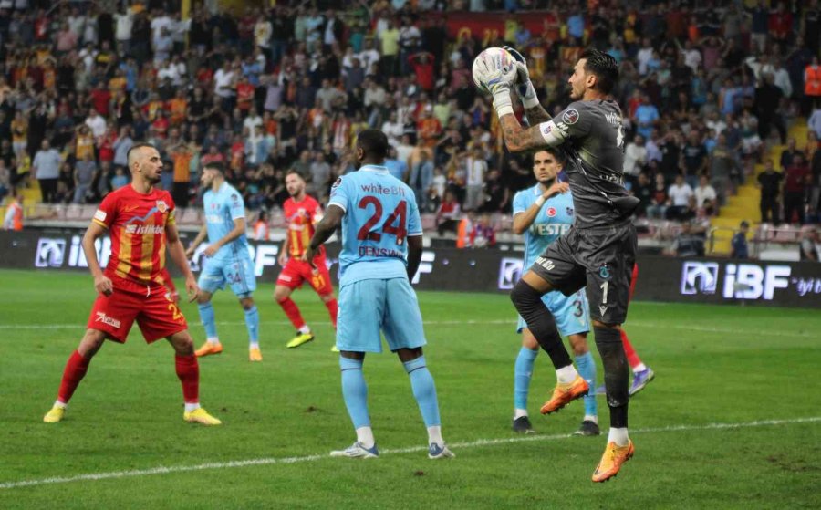 Spor Toto Süper Lig: Kayserispor: 1 - Trabzonspor: 2 (maç Sonucu)