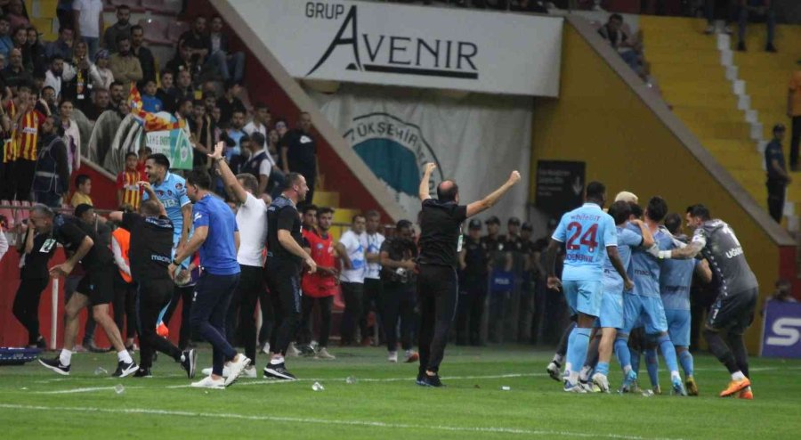 Spor Toto Süper Lig: Kayserispor: 1 - Trabzonspor: 2 (maç Sonucu)