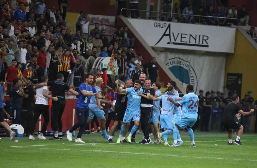 Spor Toto Süper Lig: Kayserispor: 1 - Trabzonspor: 2 (maç Sonucu)