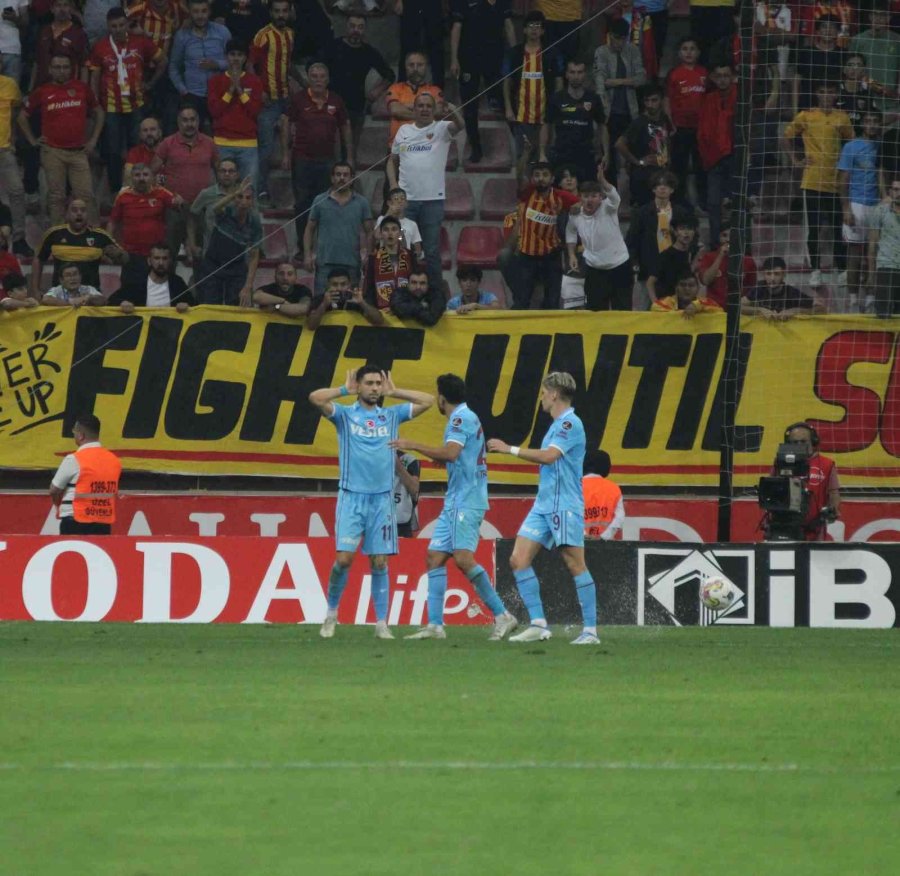 Spor Toto Süper Lig: Kayserispor: 1 - Trabzonspor: 2 (maç Sonucu)