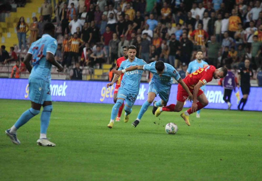 Spor Toto Süper Lig: Kayserispor: 1 - Trabzonspor: 2 (maç Sonucu)