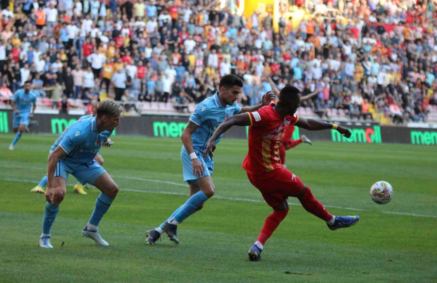 Spor Toto Süper Lig: Kayserispor: 1 - Trabzonspor: 0 (ilk Yarı)