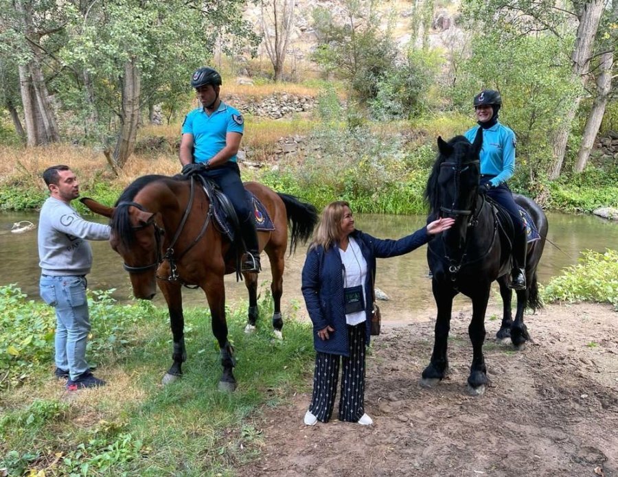 14 Kilometrelik Ihlara Vadisi’nde Güvenliği Atlı Jandarma Timleri Sağlıyor