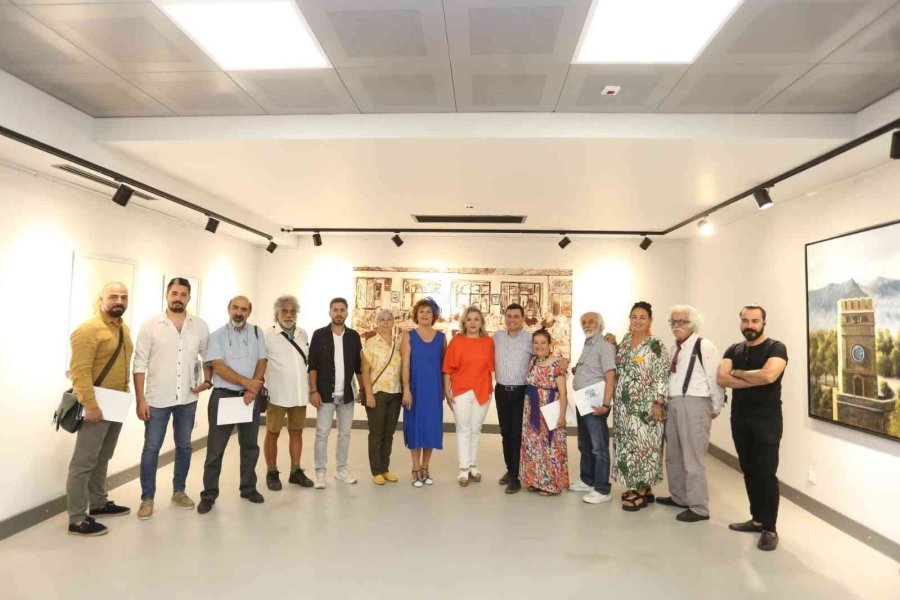 Uluslararası Antalya Resim Çalıştayı Sergisi Kapılarını Açtı