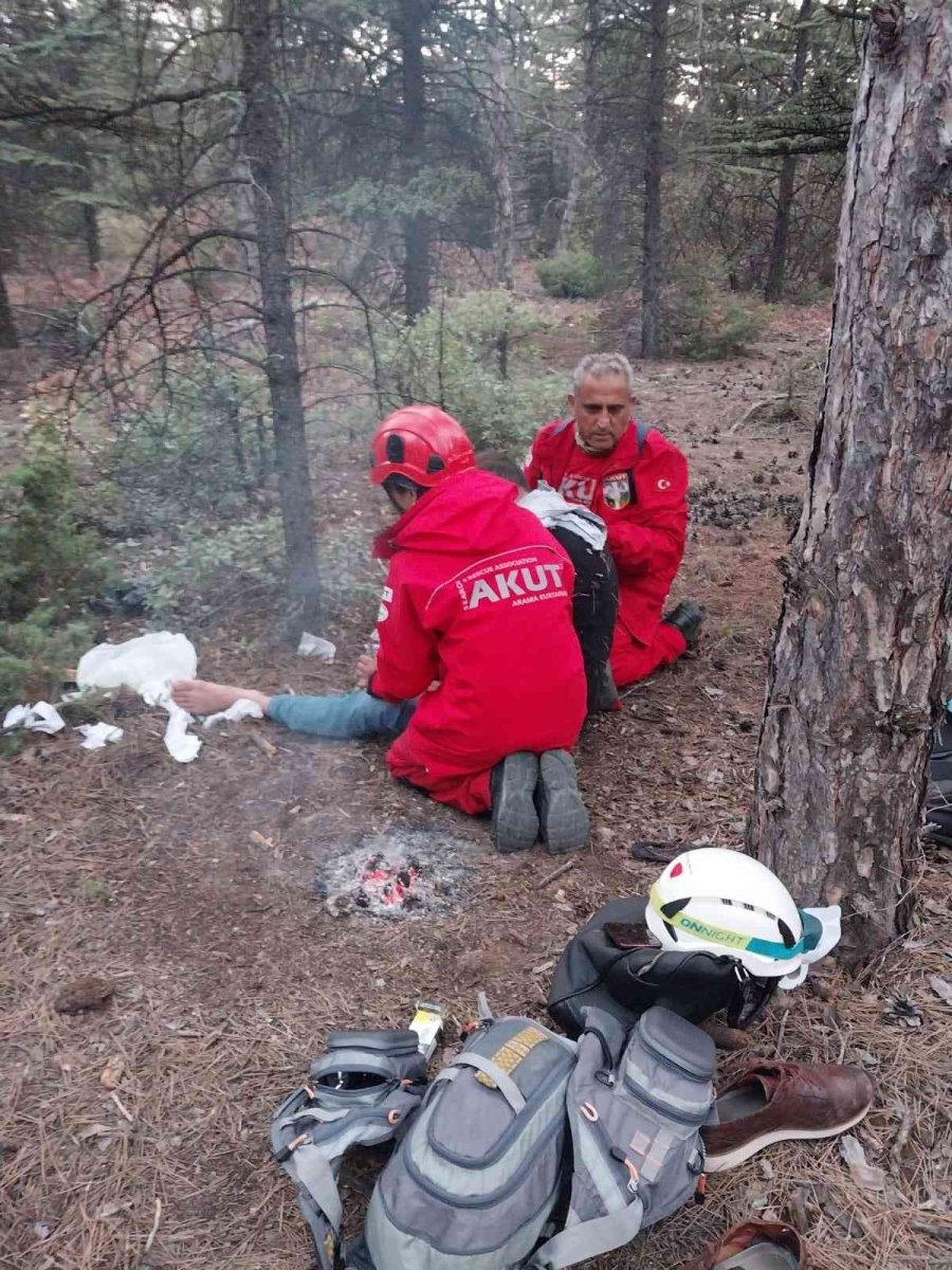 Ormanda Kaybolduğu Bildirilen Şahıs Bulundu