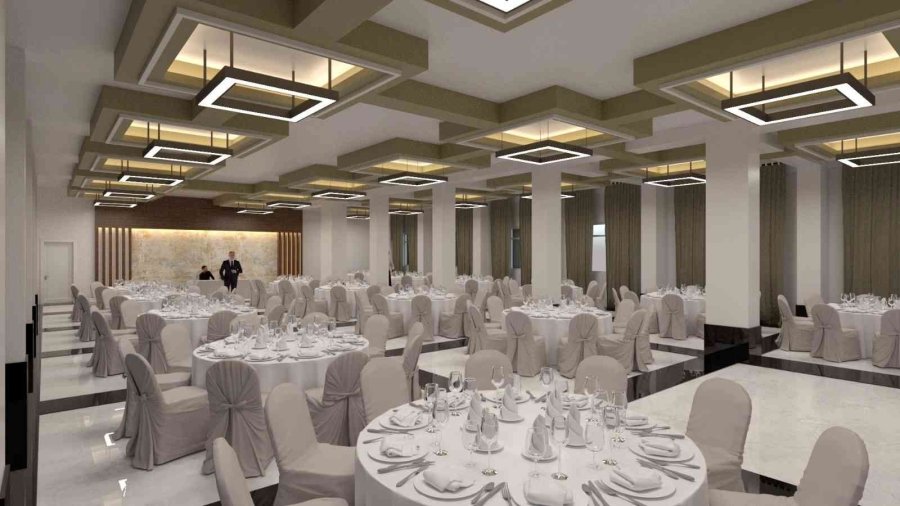 Melikgazi Belediyesi, Kıranardı’ndaki Eski Düğün Salonunu Yeniliyor