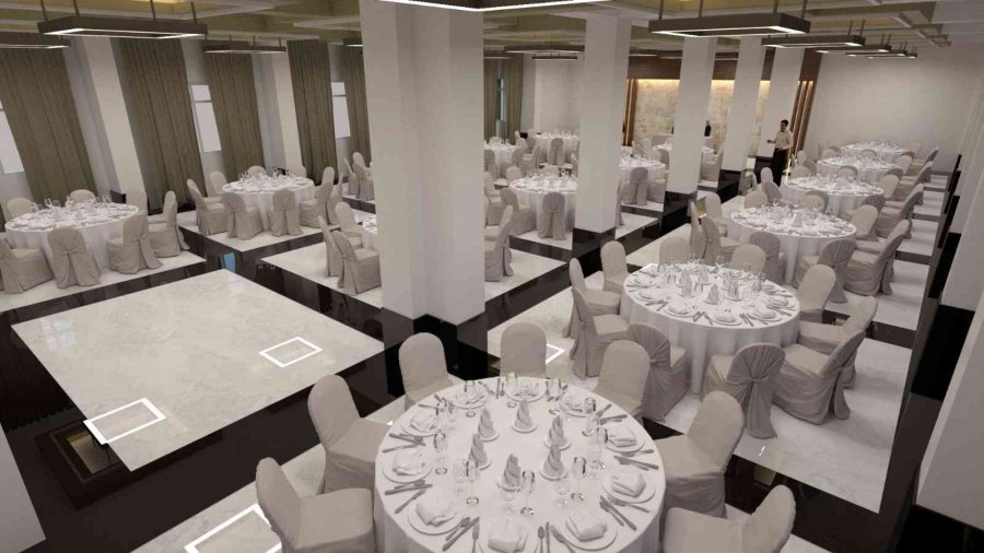 Melikgazi Belediyesi, Kıranardı’ndaki Eski Düğün Salonunu Yeniliyor