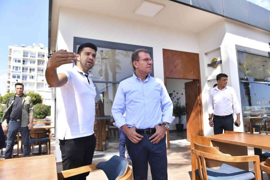 Mersin Sahiline Farklı Konsepte 2 Ayrı Kafe