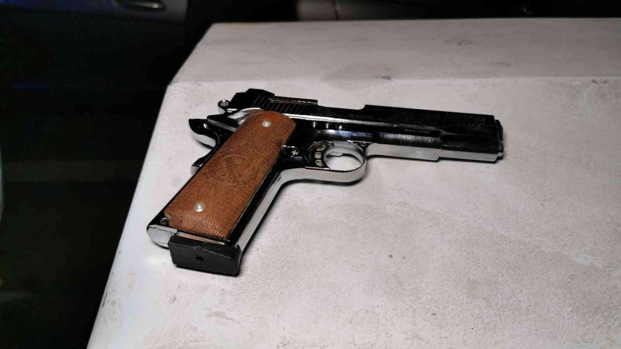 Ruhsatsız Tabanca İle Yakalandı, “çiftliğim Var” Diye Kendini Savundu