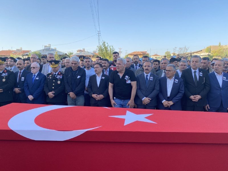 Kayserili Şehide Son Görev