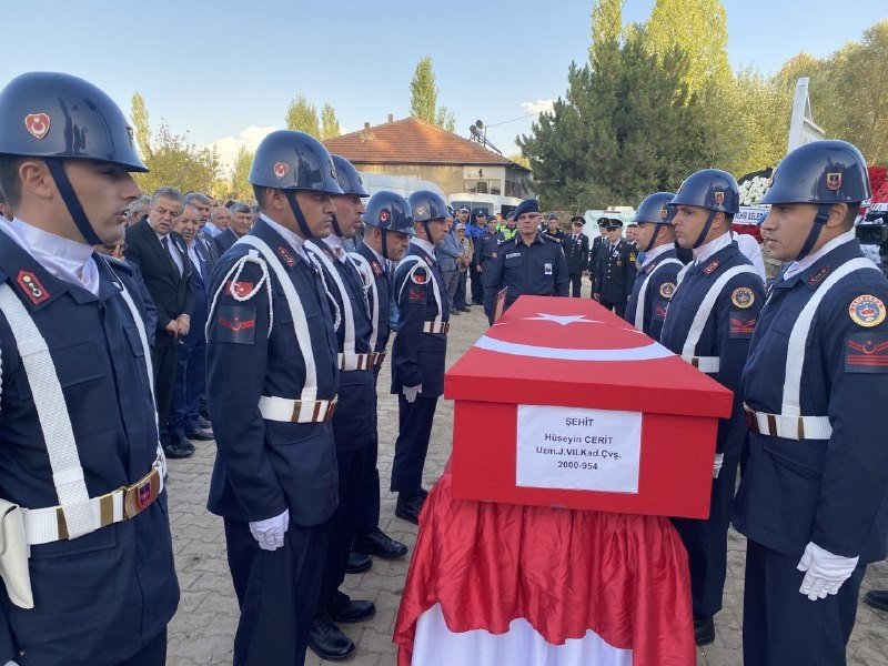 Kayserili Şehide Son Görev