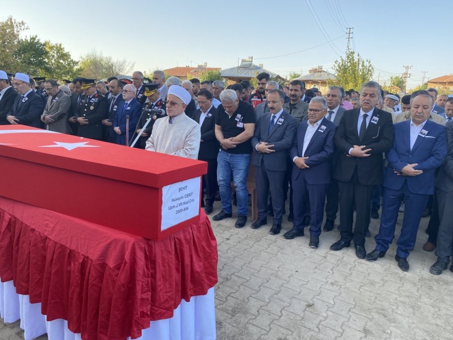 Kayserili Şehide Son Görev