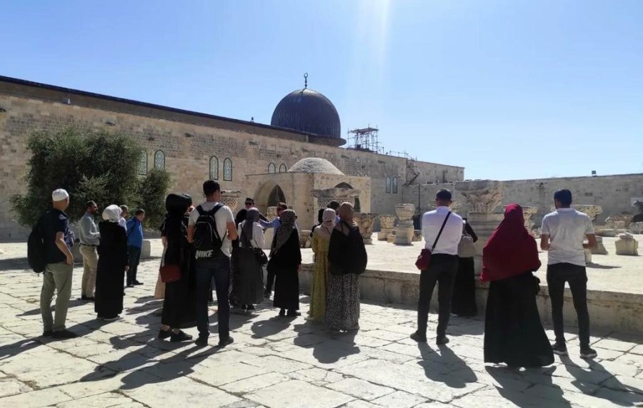 “büyük Kudüs Akademisi” Projesinin Birincileri Mescid-i Aksa’ya Götürüldü