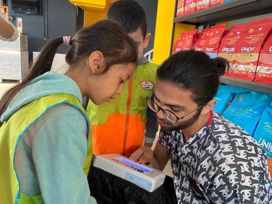 Anaokulu Öğrencileri Hayvan Sevgisiyle Yetişiyor