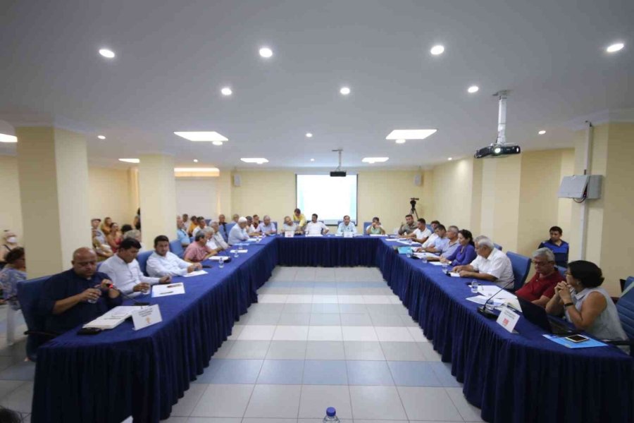 Kaş Belediyesi Ekim Ayı Meclis Toplantısını Yaptı