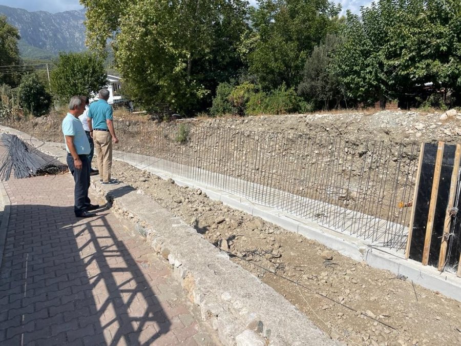 Tekirova Mahallesinde Dere Islah Çalışmaları Çözüme Kavuşuyor