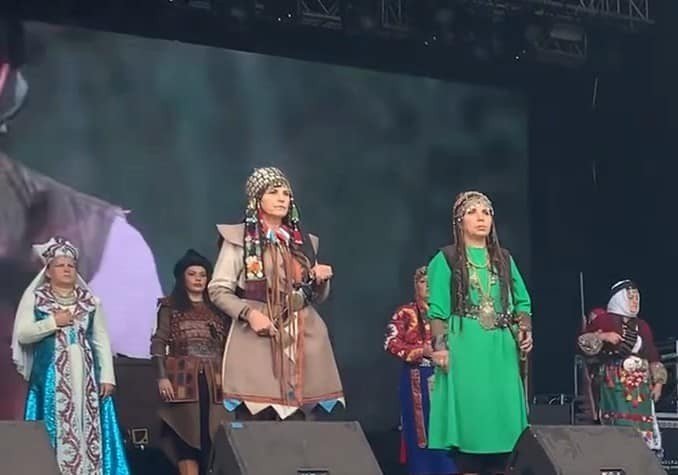 "kahraman Türk Kadınları" Temalı Gösteri Yoğun İlgiyle İzlendi