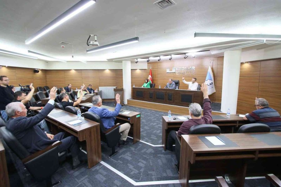 Hacılar Belediyesi’nde Ekim Ayı Meclis Toplantısı Yapıldı