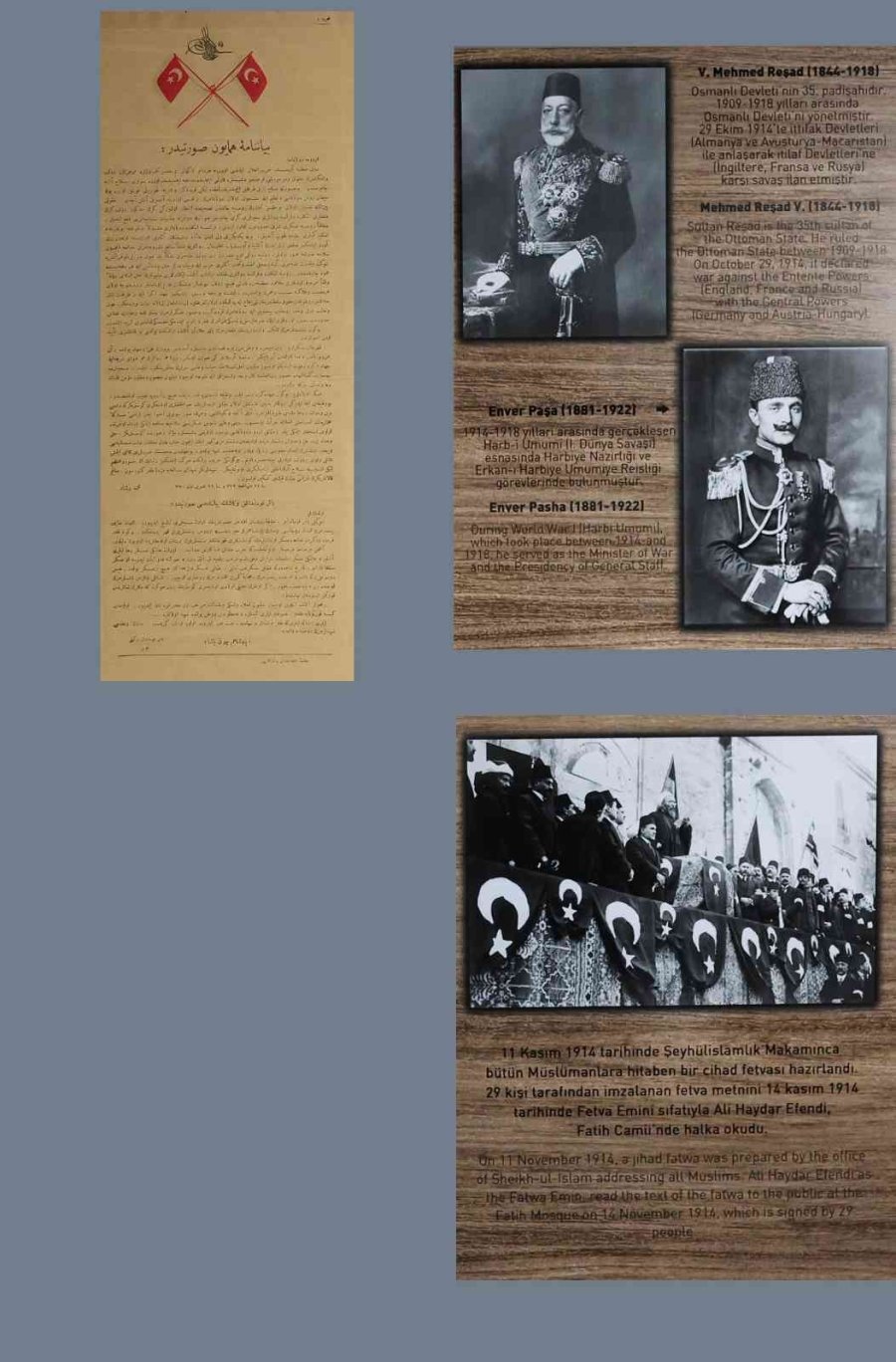 1914 Yılına Ait Tarihi Belge, Milli Mücadele Müzesi’nde Sergilenmeye Başlandı