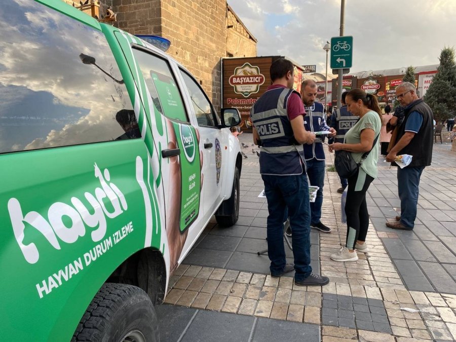 Kayseri Emniyeti Hayvanları Unutmadı