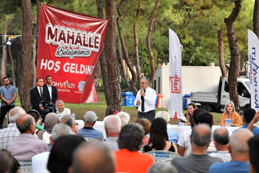 Başkan Esen, Mahalle Sakinlerinin Dertlerini Dinledi