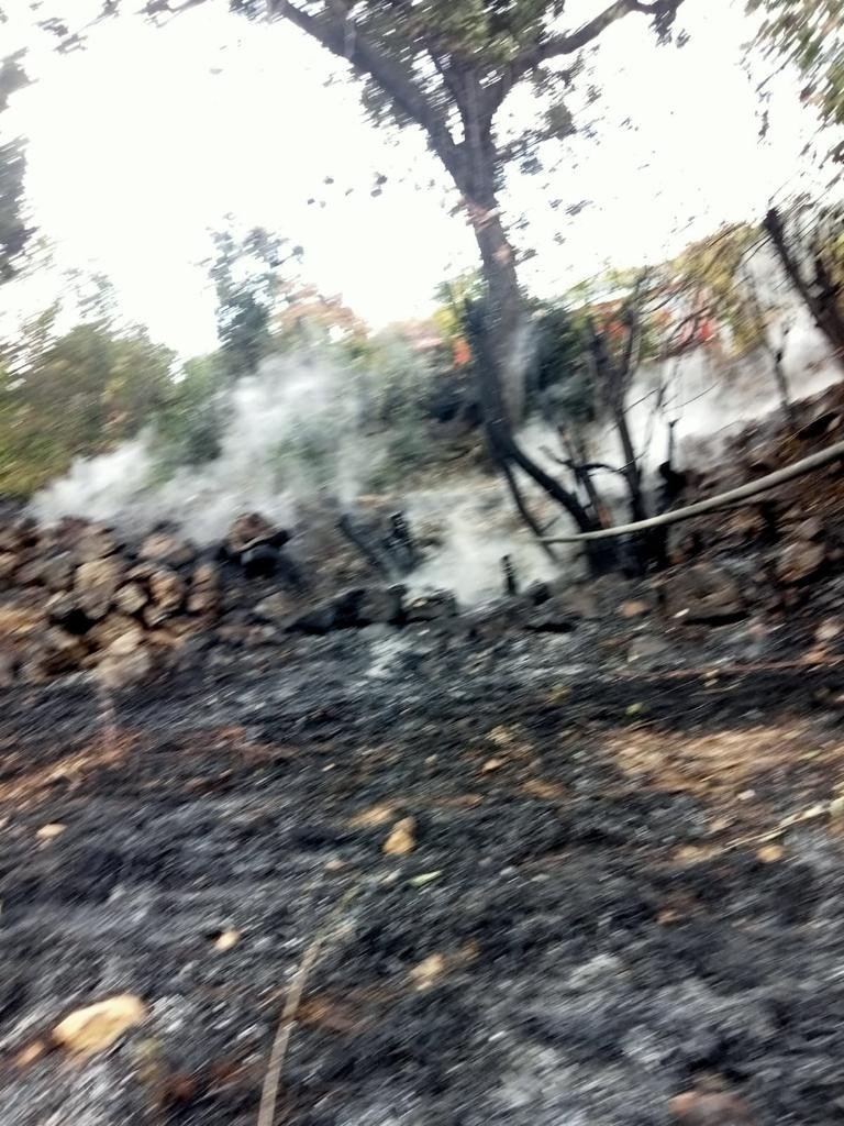 Bahçesindeki Yangını Söndürürken Kalp Krizi Geçirdi, Hayatını Kaybetti