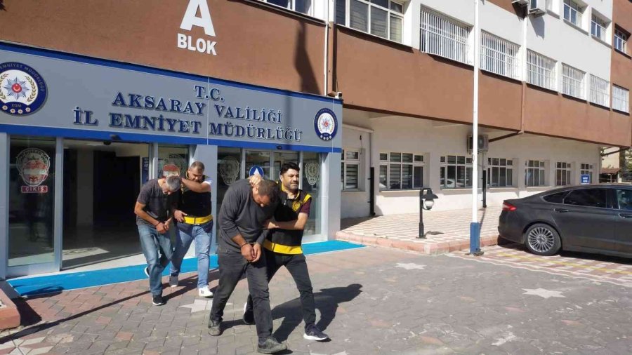 Adana’dan Aksaray’a İkinci Kez Hırsızlık İçin Gelince Yakaladılar