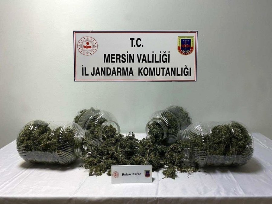 Mersin’de Uyuşturucu Operasyonu: 2 Gözaltı