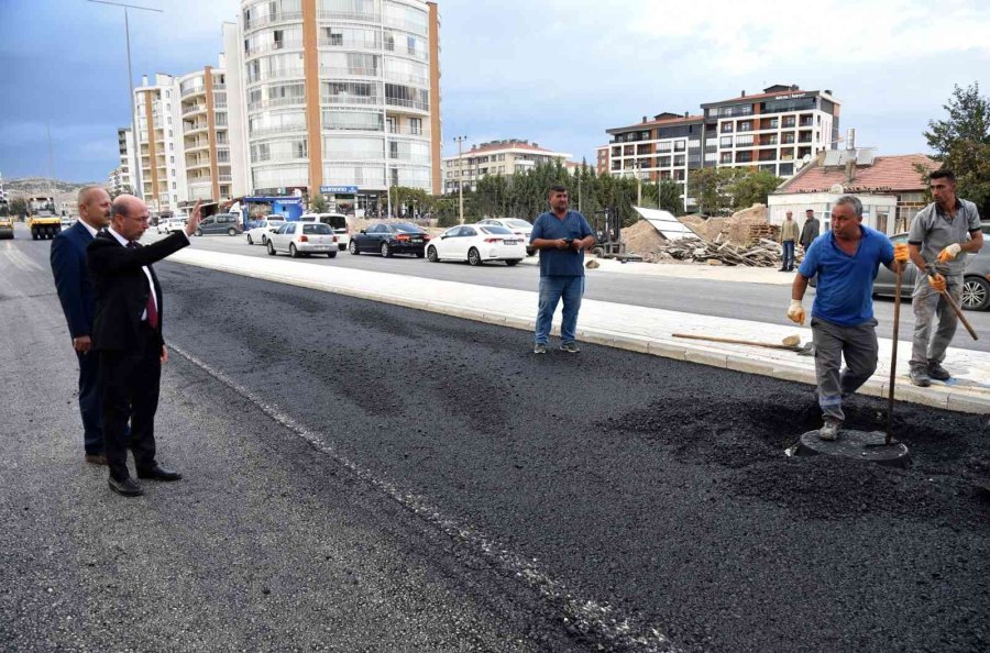 Selçuklu’da Asfalt Kalitesi Artmaya Devam Ediyor