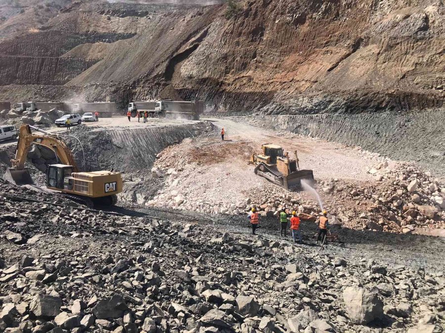 Değirmençay Barajı’nda Gövde Dolgusu Başladı