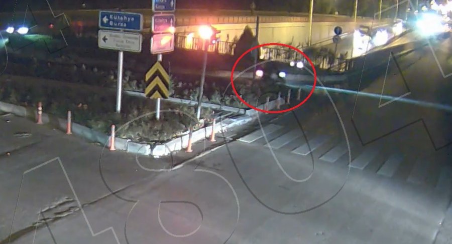 Motosikletin Devrilme Anı Kgys Kamerasında