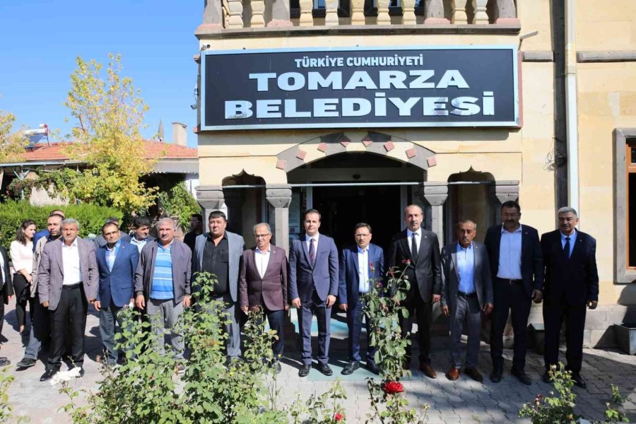 Vali Çiçek Tomarza İlçesini Ziyaret Etti