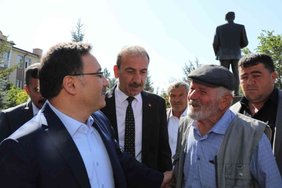 Vali Çiçek Tomarza İlçesini Ziyaret Etti