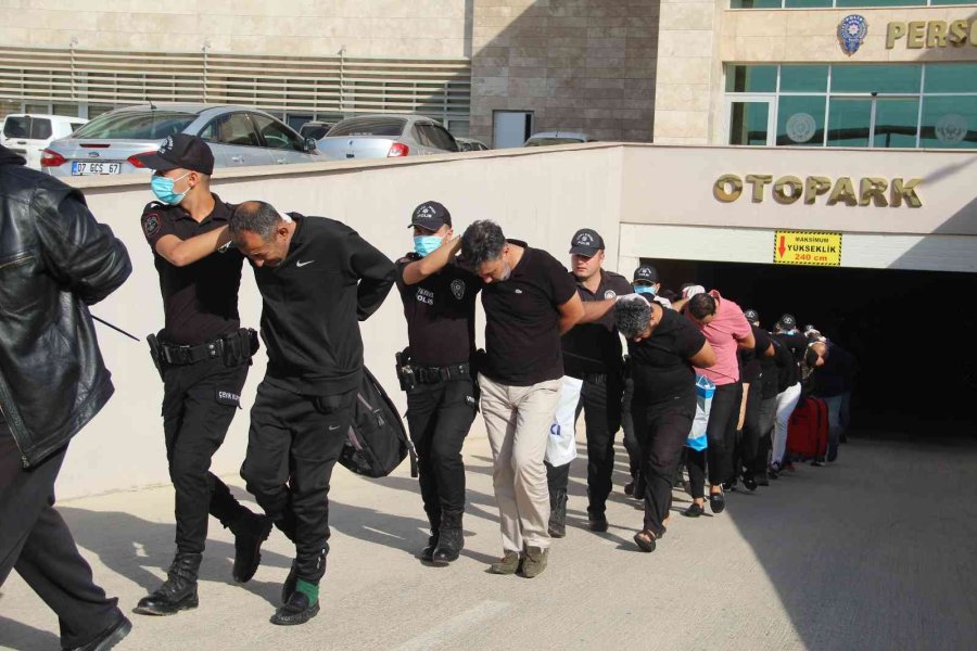 Antalya Merkezli Suç Örgütü Çökertildi: 44 Gözaltı