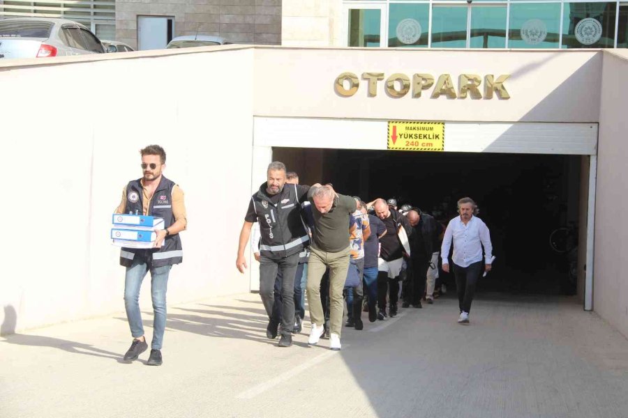 Antalya Merkezli Suç Örgütü Çökertildi: 44 Gözaltı
