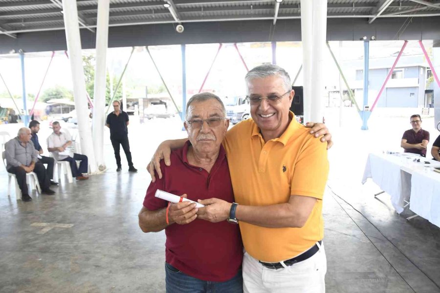 Kemer Kuzdere’de Tapular Verildi