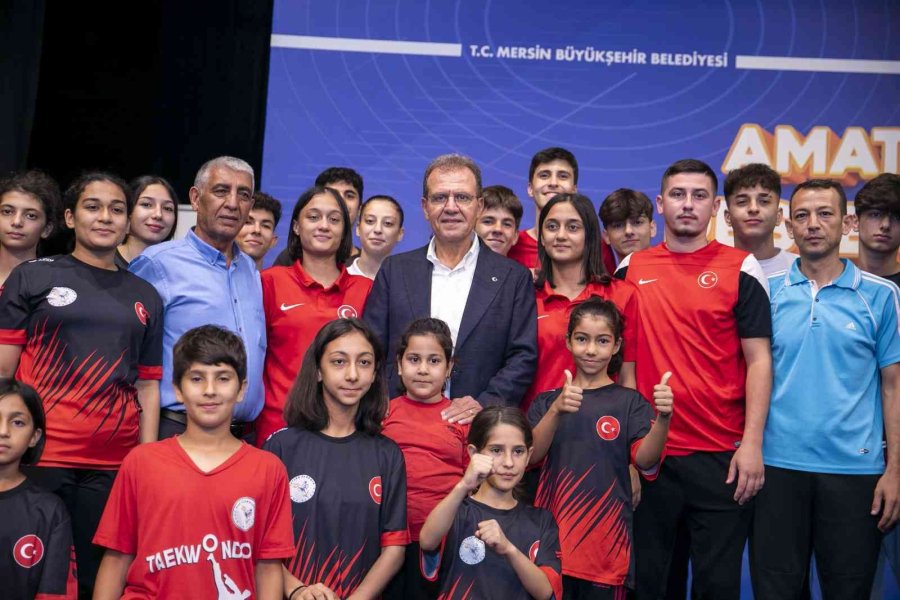 Mersin Büyükşehir Belediyesinden Amatör Spora Destek