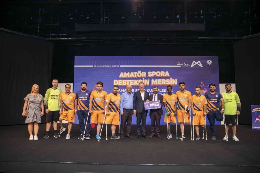 Mersin Büyükşehir Belediyesinden Amatör Spora Destek