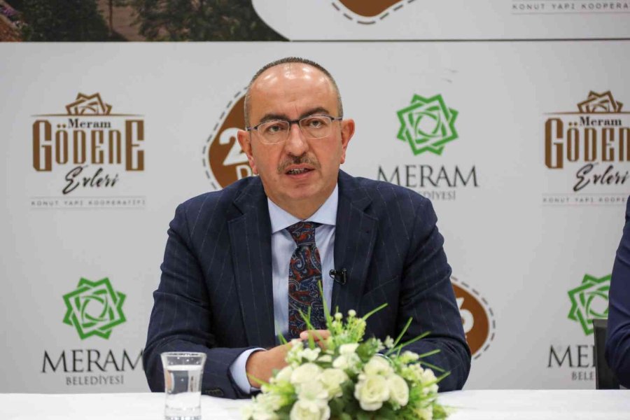 Başkan Kavuş’tan Meram Gödene Evleri Müjdesi
