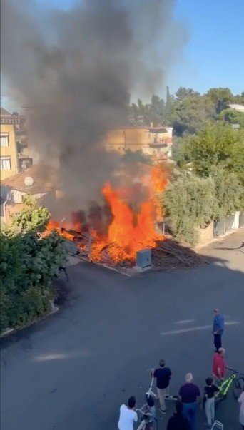 Antalya’da Tarım İşçilerinin Kaldığı Ev Alev Alev Yandı