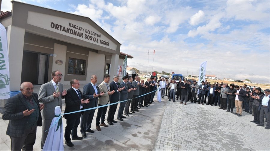 Ortakonak Sosyal Tesisi Hizmete Açıldı