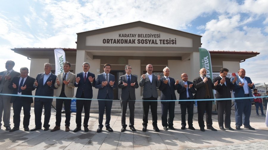Ortakonak Sosyal Tesisi Hizmete Açıldı