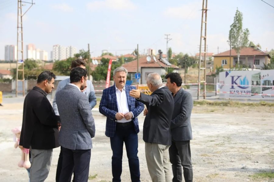 Başkan Palancıoğlu, Yıldırım Beyazıt Yıkım Çalışmalarına Katıldı