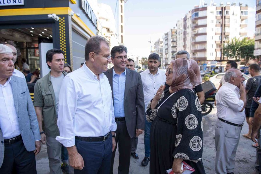 Başkan Seçer Alt Yapı Çalışmalarını Yerinde İnceledi