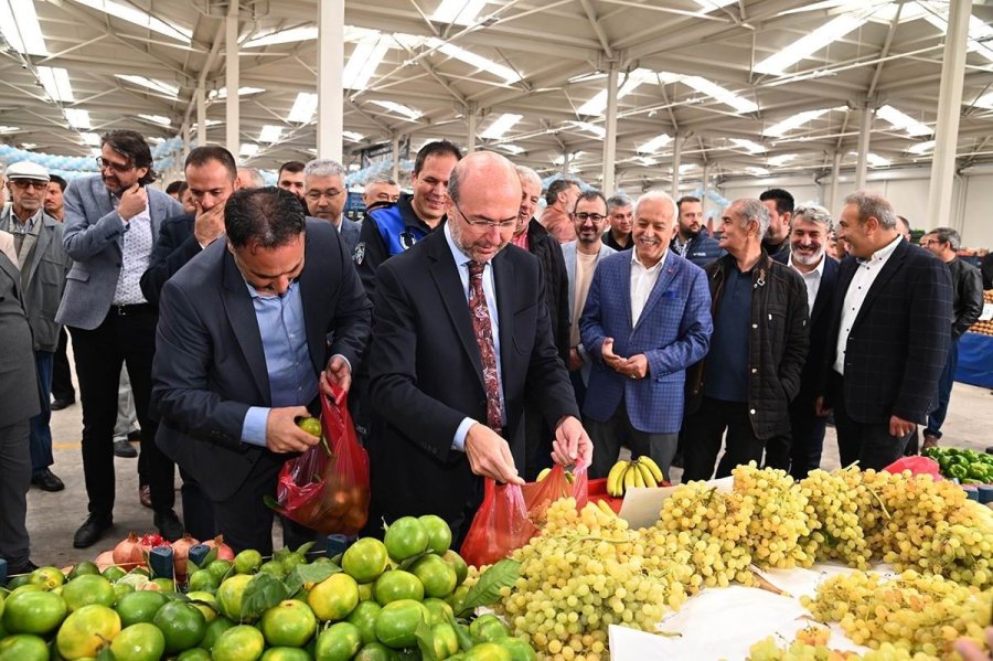 Selçuklu’da Sancak Kapalı Pazar Yeri’nın Açılışı Yapıldı