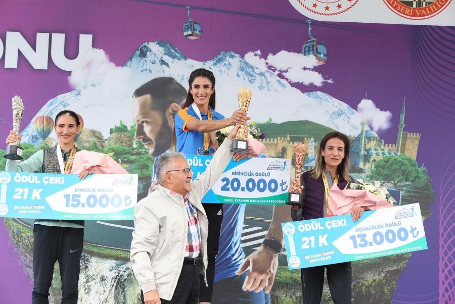 Uluslararası Kayseri Yarı Maratonu Tamamlandı