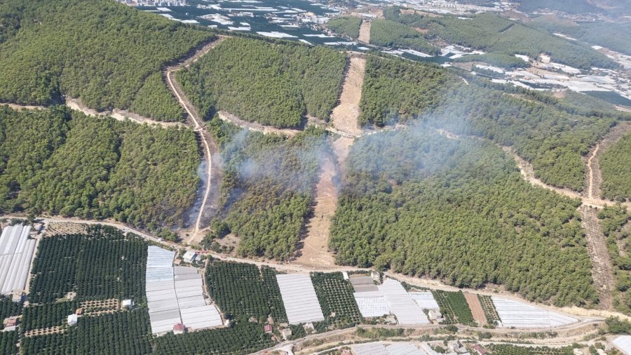 Kumluca’da Orman Yangını Kontrol Altına Alındı