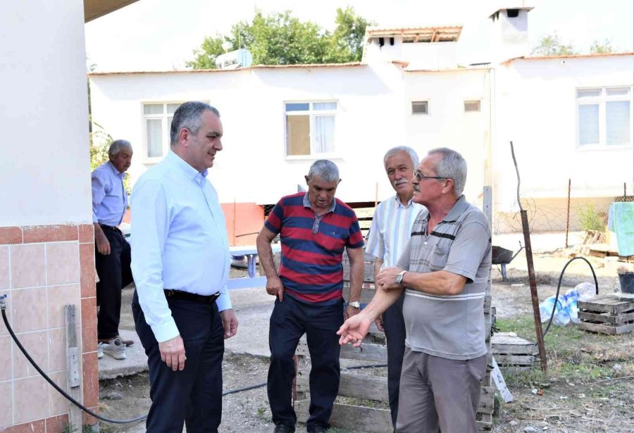 Başkan Esen Kırsal Mahallelerde Vatandaşlar İle Bir Araya Geldi