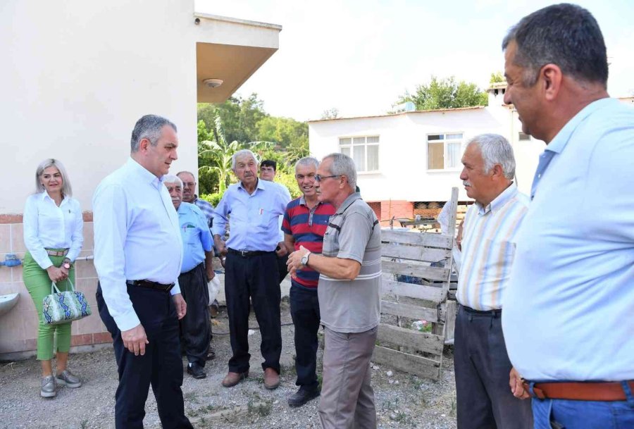 Başkan Esen Kırsal Mahallelerde Vatandaşlar İle Bir Araya Geldi